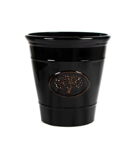 Jardin Heavy Duty Plastic Planter 23cm - Black