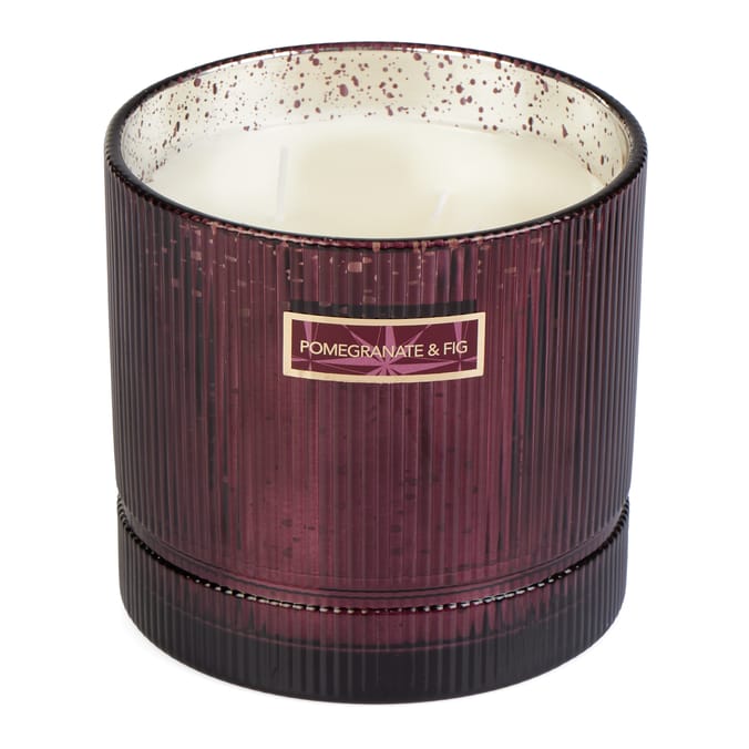 Elegance Ribbed Scented Candle 700g