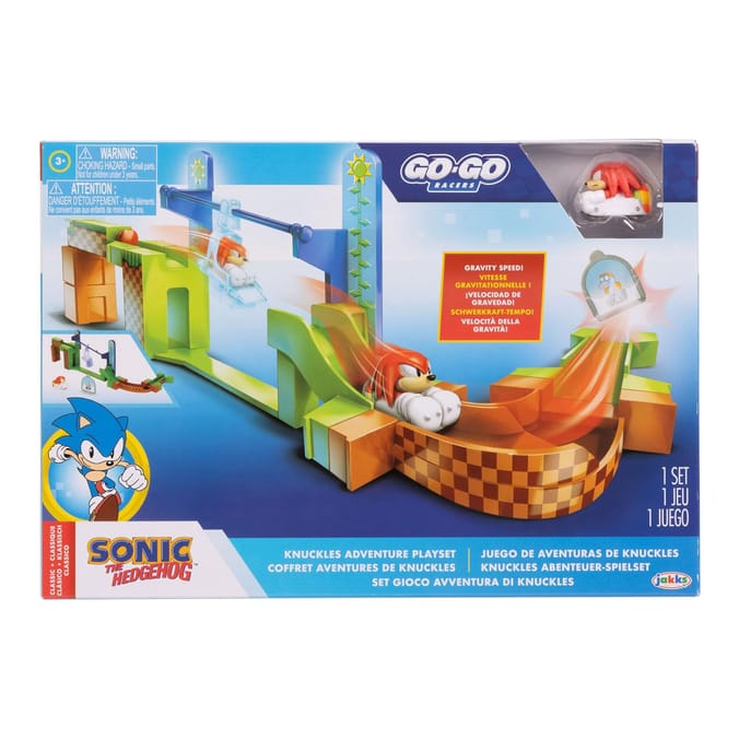 Sonic The Hedgehog Go Go Racers Adventure Playset - Knuckles