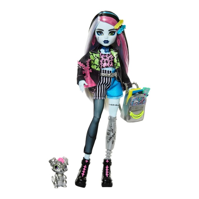 Monster High Doll with Pet & Accessories - Frankie Stein
