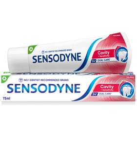 Sensodyne Cavity + Sensitivity Toothpaste 75ml