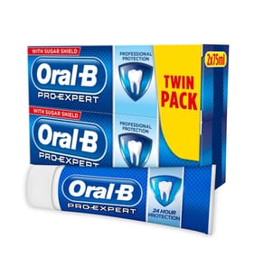 Oral-B Pro-Expert Professional Protection Toothpaste 75ml Twin Pack