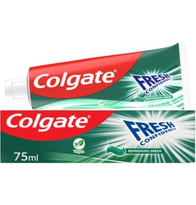 Colgate Fresh Confidence Refreshing Green Toothpaste 75ml