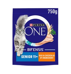 Purina One 11+ Chicken Dry Cat Food 750g
