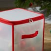 Festive Feeling Ornament Storage Bag 