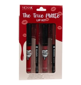 Nicka K True Matte Lip Kit - Red