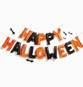 Hallow Scream Balloon Banner