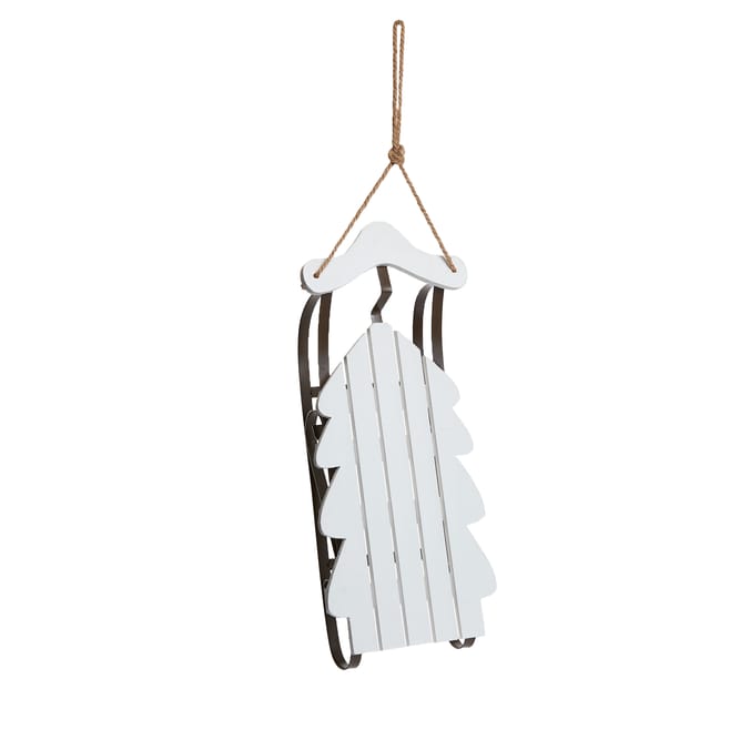 Festive Feeling Scandi Wooden Sleigh