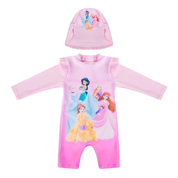 Disney Princess UV Protection 2 Piece Swim Set