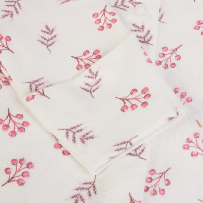 Pure Baby Long Sleeved Sleepsuits 3 Pack