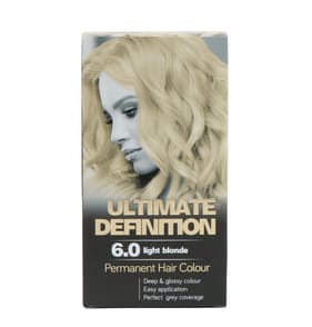 Ultimate Definition Permanent Hair - 6.0 Light Blonde
