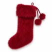 Festive Feeling Faux Fur Stocking