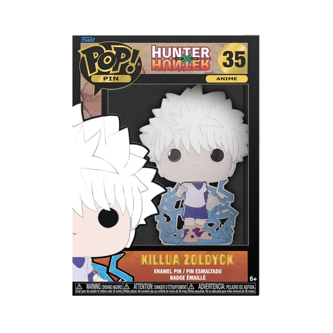 Pop Pin Hunter Hunter Killua Zoldyck