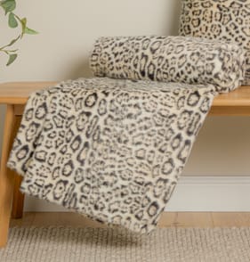 The Winter Warmer Leopard Throw 
