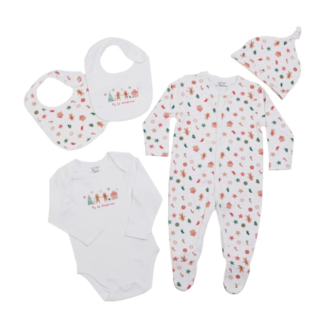 Festive Fun 5 Pieces Baby Christmas Set
