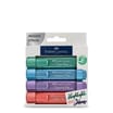 Faber-Castell Metallic Effects Highlighters 4 Pack