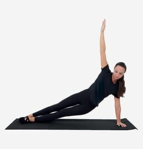 Active by X-Tone Yoga Exercise Mat - Black