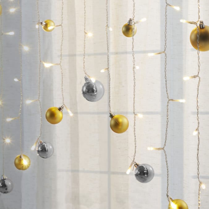 Prestige LED Bauble Curtain Lights