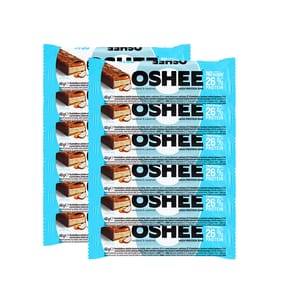 Oshee High Protein Coconut & Caramel Bars 48g x 12