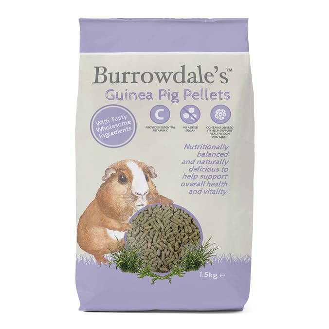 Burrowdales Guinea Pig Pellets 1.5kg