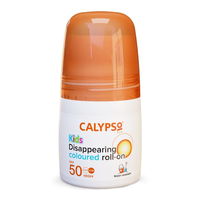 Calypso Kids Coloured Sun Lotion Roll-On 50ml - SPF50