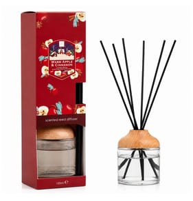 Wickford & Co. Scented Reed Diffuser 100ml - Warm Apple & Cinnamon