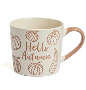 The Lifestyle Edit Harvest Autumn Mug - Cream 