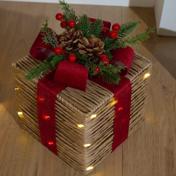 Prestige LED Rattan Gift Boxes