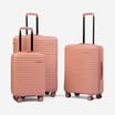 Salisburys Ibiza Hard Shell Suitcase - Peach