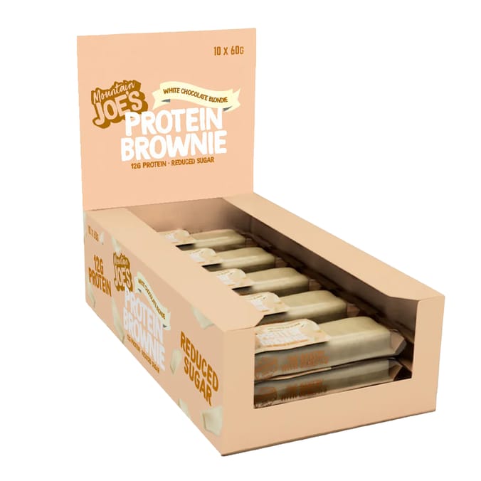 Mountain Joe's: Protein Brownies - White Chocolate Blondie