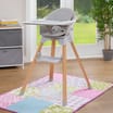 Liberty House Toys Kids High Chair – Grey and Beechwood