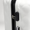 Salisbury Embossed Quilted Shell Suitcase Set Of 3