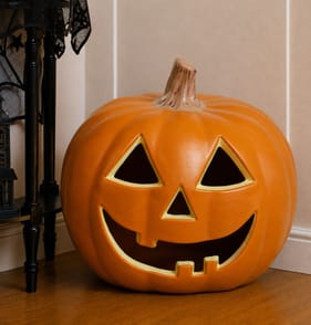 Haunted House Light Up Giant Pumpkin