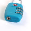 TravelShop TSA Padlock - Blue