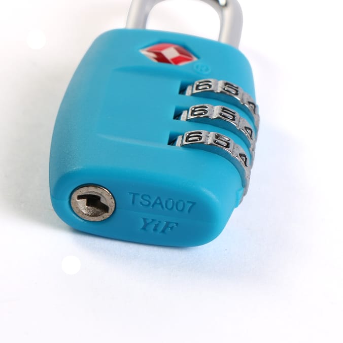 TravelShop TSA Padlock - Blue