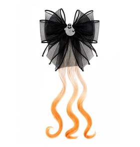 Hallow Scream Hair Extension & Bow Clip