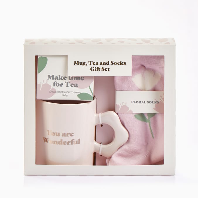Mother's Day Mug, Tea & Socks Gift Set