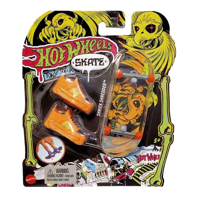 Hot Wheels Skate Tony Hawk Fingerboard & Skate Shoes