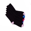 Jeff & Co by Jeff Banks Ladies Crew Socks 5 Pairs UK Size 3-7