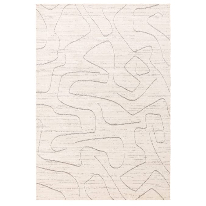 Asiatic Oslo Maze Rug OS01 - Cream/Grey