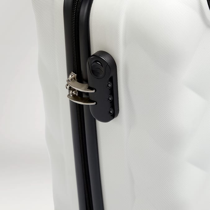 Salisbury Embossed Quilted Shell Suitcase Set Of 3