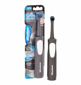 Wisdom Spinbrush Charcoal Toothbrush