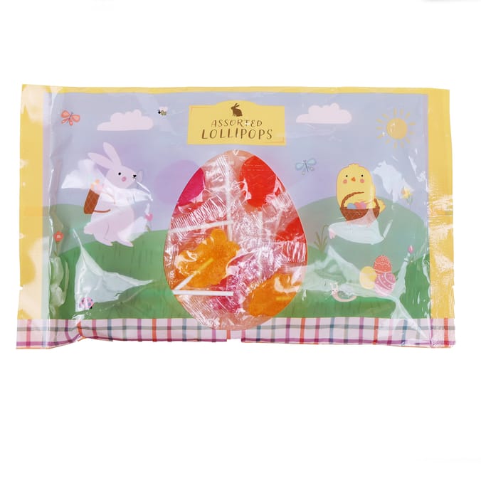 Happy Easter Assorted Lollipops Pack 200g