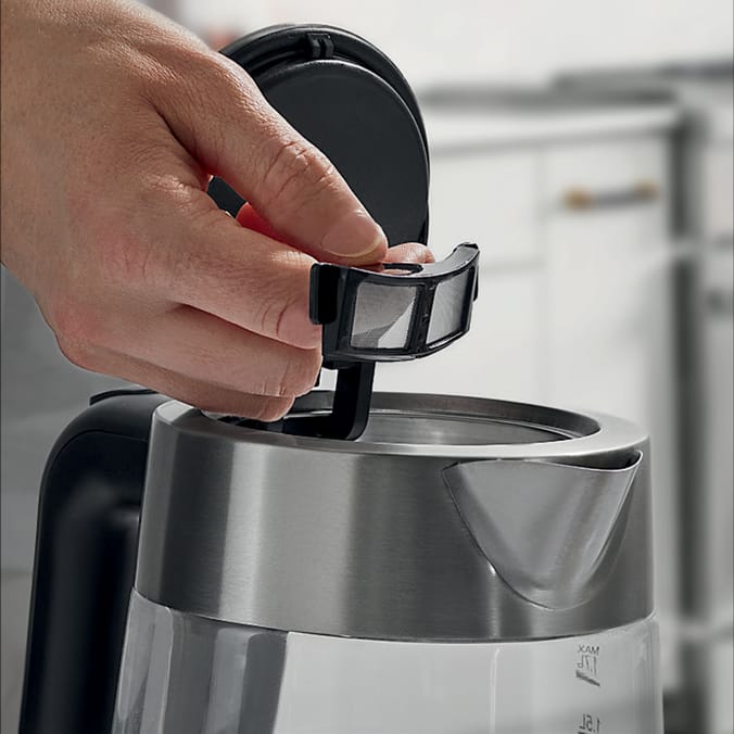 Pifco Illuminating Glass Cordless Kettle 1.7l