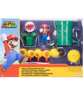 Super Mario 2.5" Diorama Playset - Soda Jungle