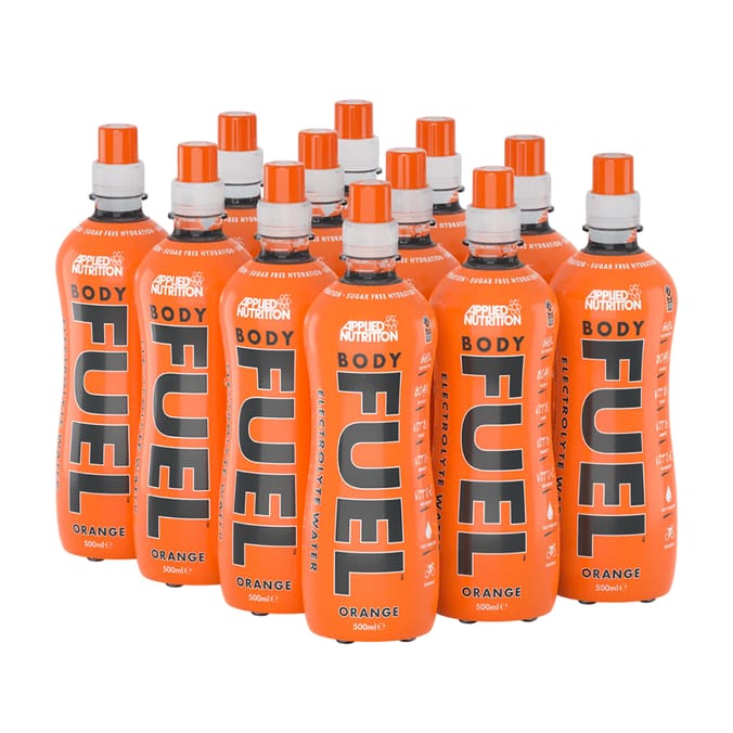 Applied Nutrition Body Fuel Orange Electrolyte & Vitamin Water 500ml x 12