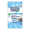 Power Action XL Bathroom Wipes 25s  x2
