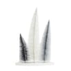 Festive Feeling Bristle Tree Trio on Stand - White