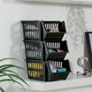 Utility 3 Tier Multi-Purposes Stackable Storage Baskets