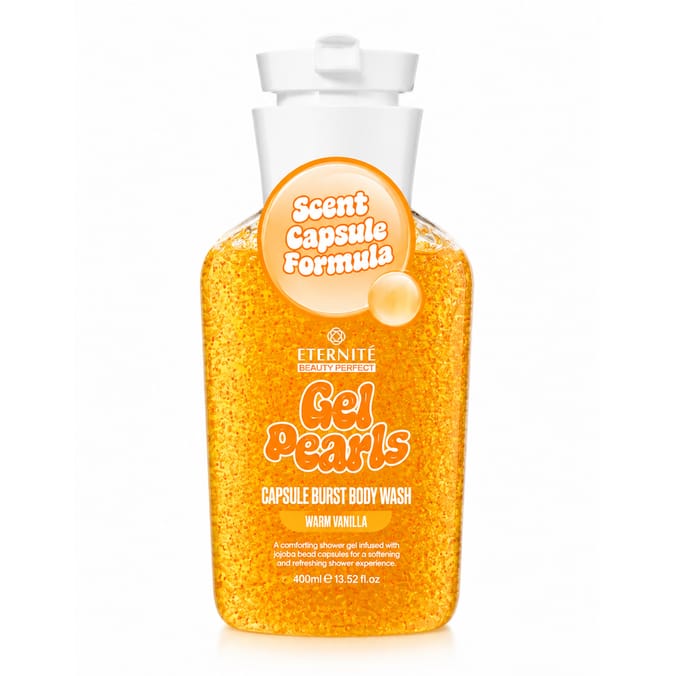 Eternite Gel Pearls Body Wash 400ml - Warm Vanilla  